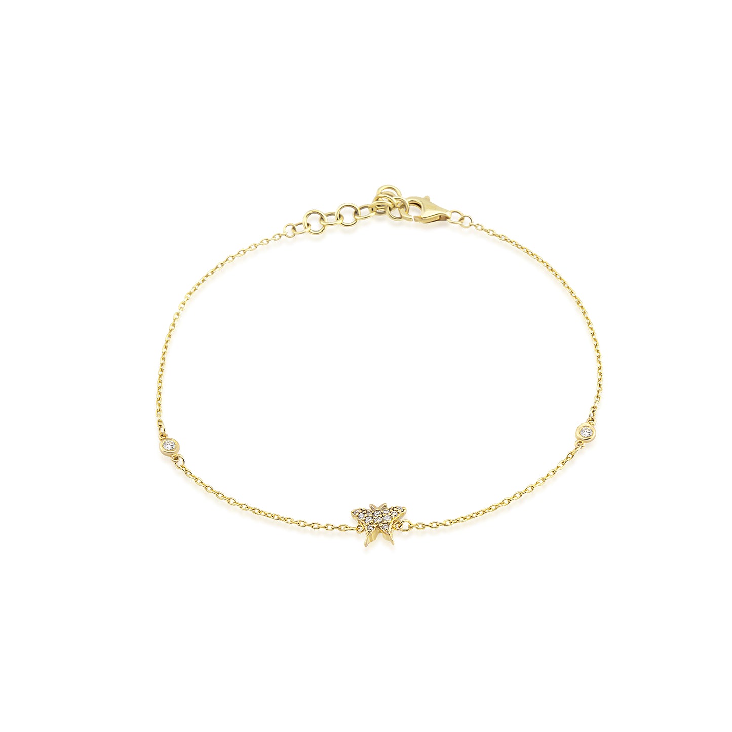 Pırlanta Kelebek Yüzük