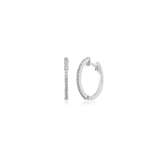 Pırlanta Halka Küpe