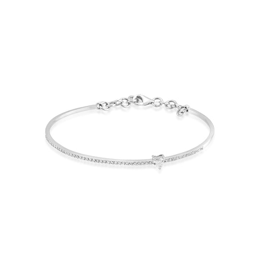 Pırlanta Tektaşlı Bileklik