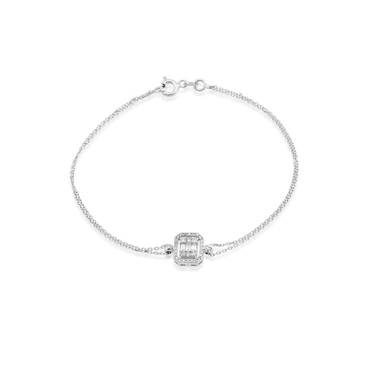 Pırlantalı Baget Bileklik