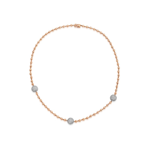 Pırlantalı Dorikalı Kolye