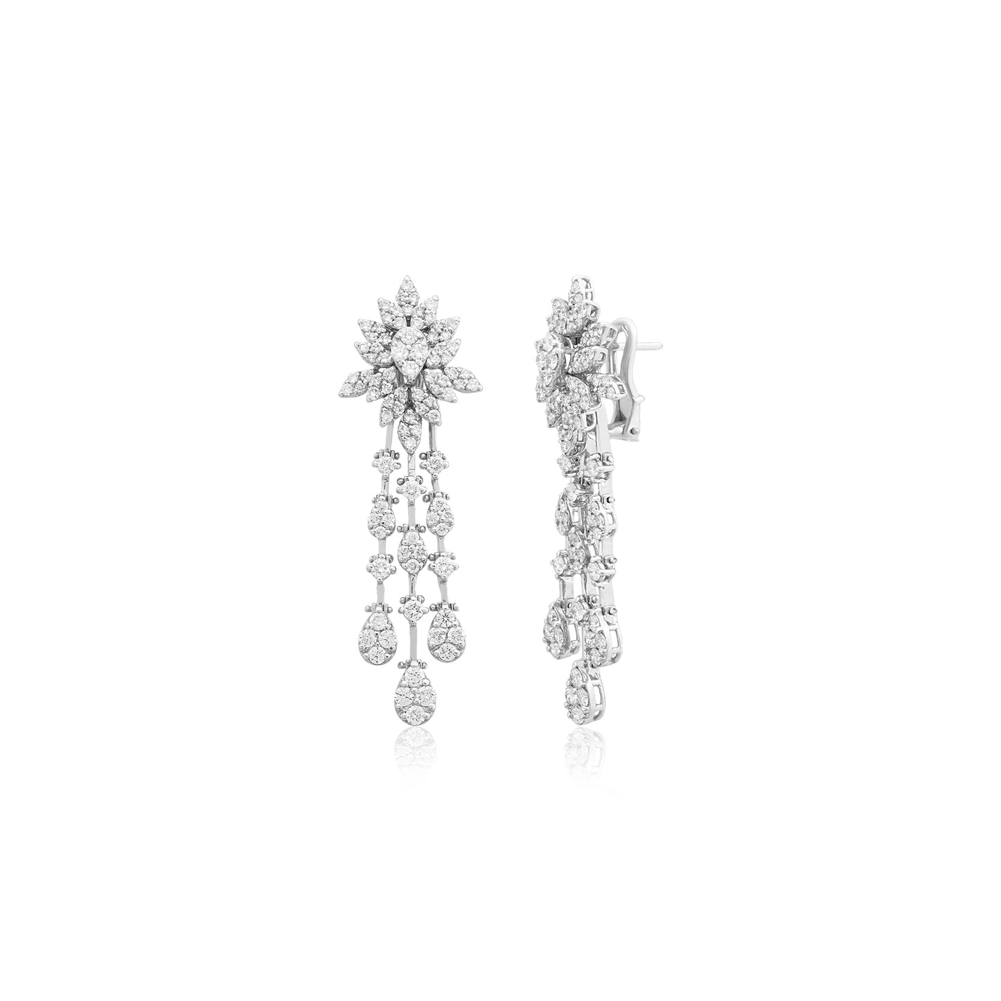 Pırlanta Fantezi Küpe