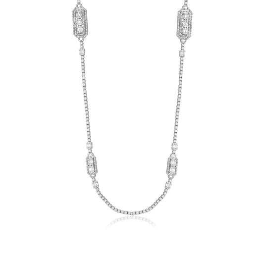 Su yolu & Baget Pırlanta Gerdanlık